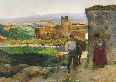 Ruins of Bunol Joaquin Sorolla